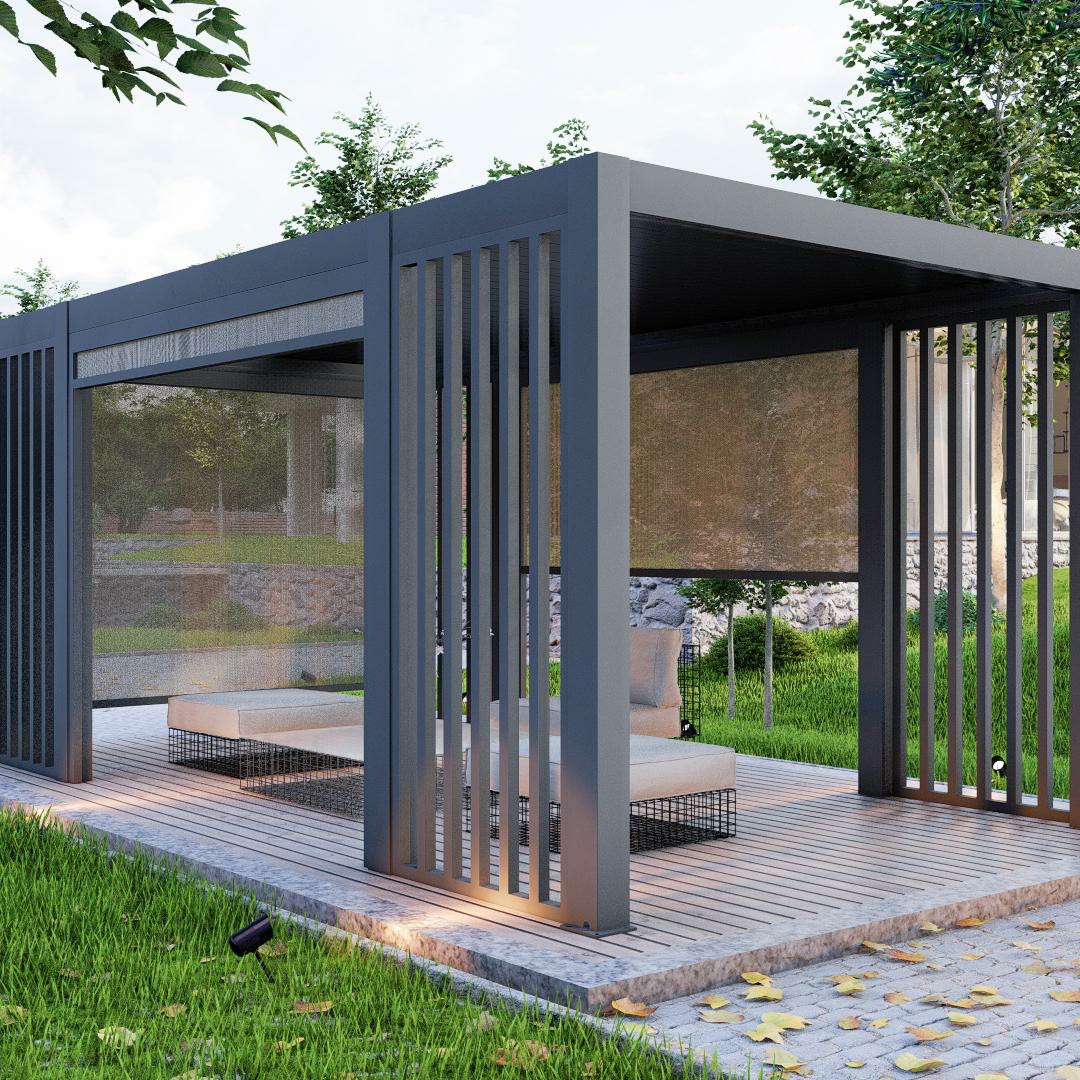 Outdoor Furniture Gazebo - Gazebo e Pavilhão Moderno para Jardim,