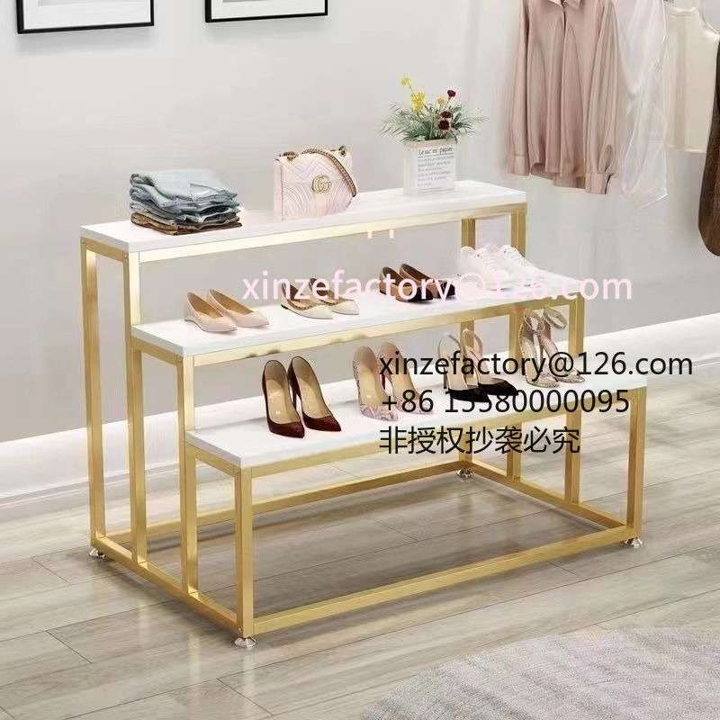 Outdoor Furniture Store - Prateleiras personalizáveis de três camadas (alta,