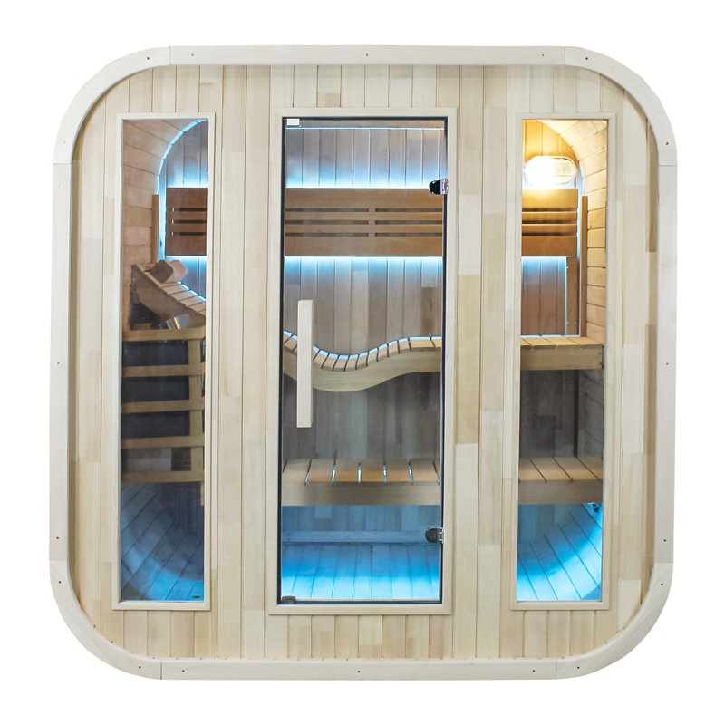 Outdoor Furniture Set - Sauna Externa com Design Moderno, Cabana