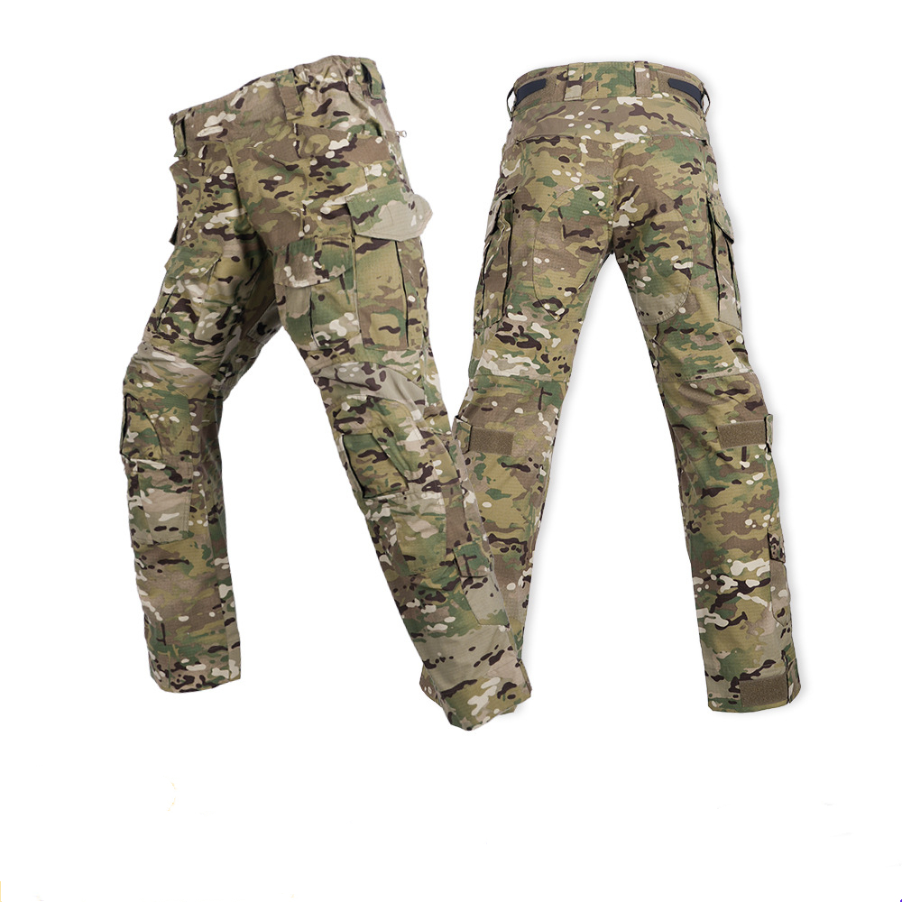 Outdoor Furniture Pads - Calças de combate masculinas com joelheiras