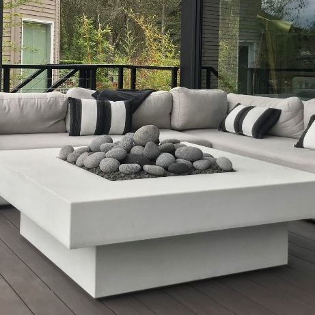 Outdoor Furniture And Fire Pit - Conjunto de Sofá para Exterior com
