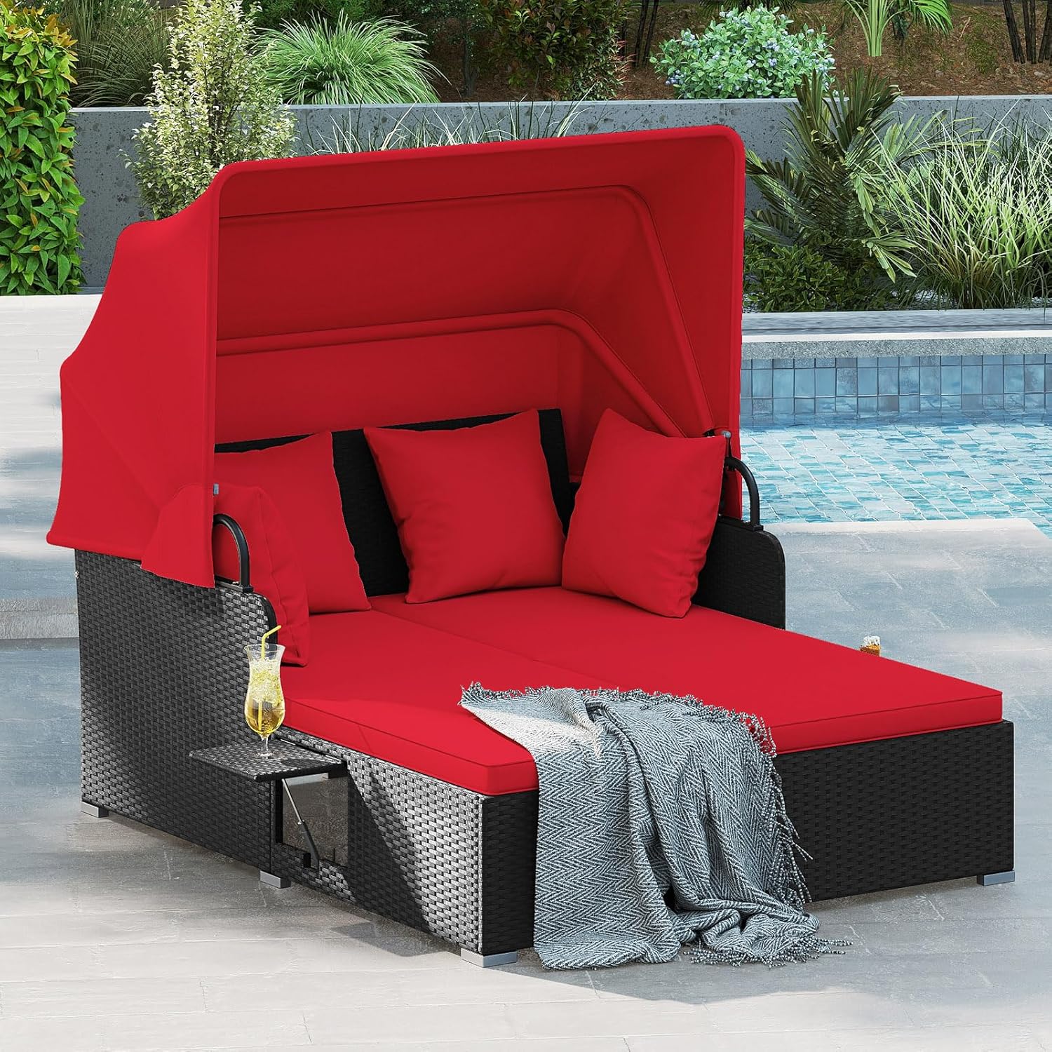 Outdoor Daybed Furniture - Cama de Dia ao Ar Livre