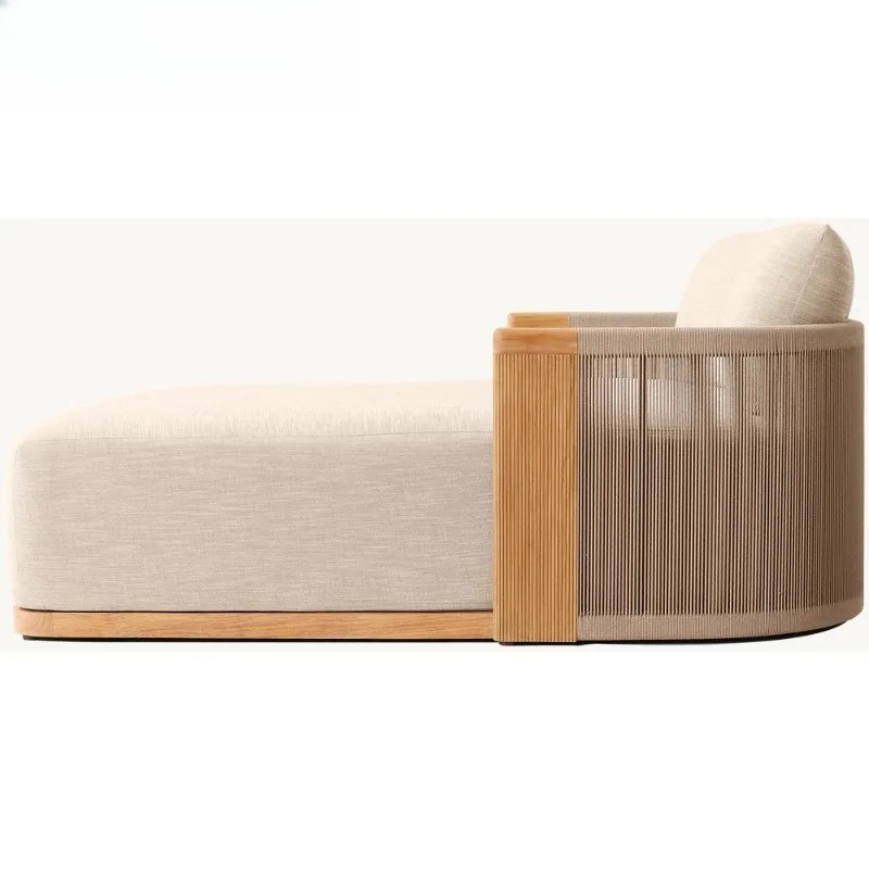 Espreguiçadeira Dupla de Teca  - Outdoor Daybed Furniture avaliação e preço