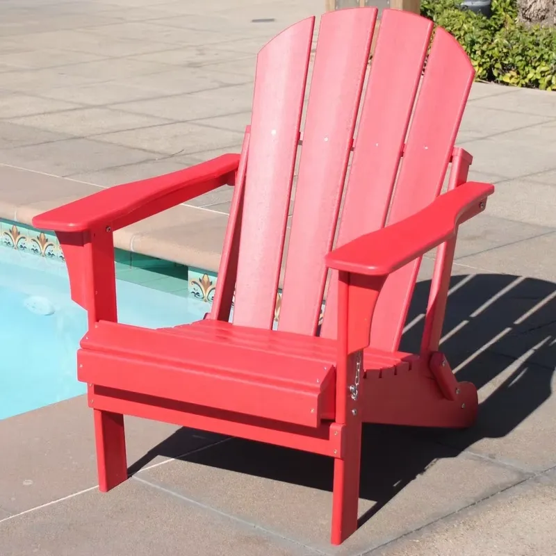 Cadeira Adirondack Dobrável de - Outdoor Furniture Recycled Plastic avaliação e preço