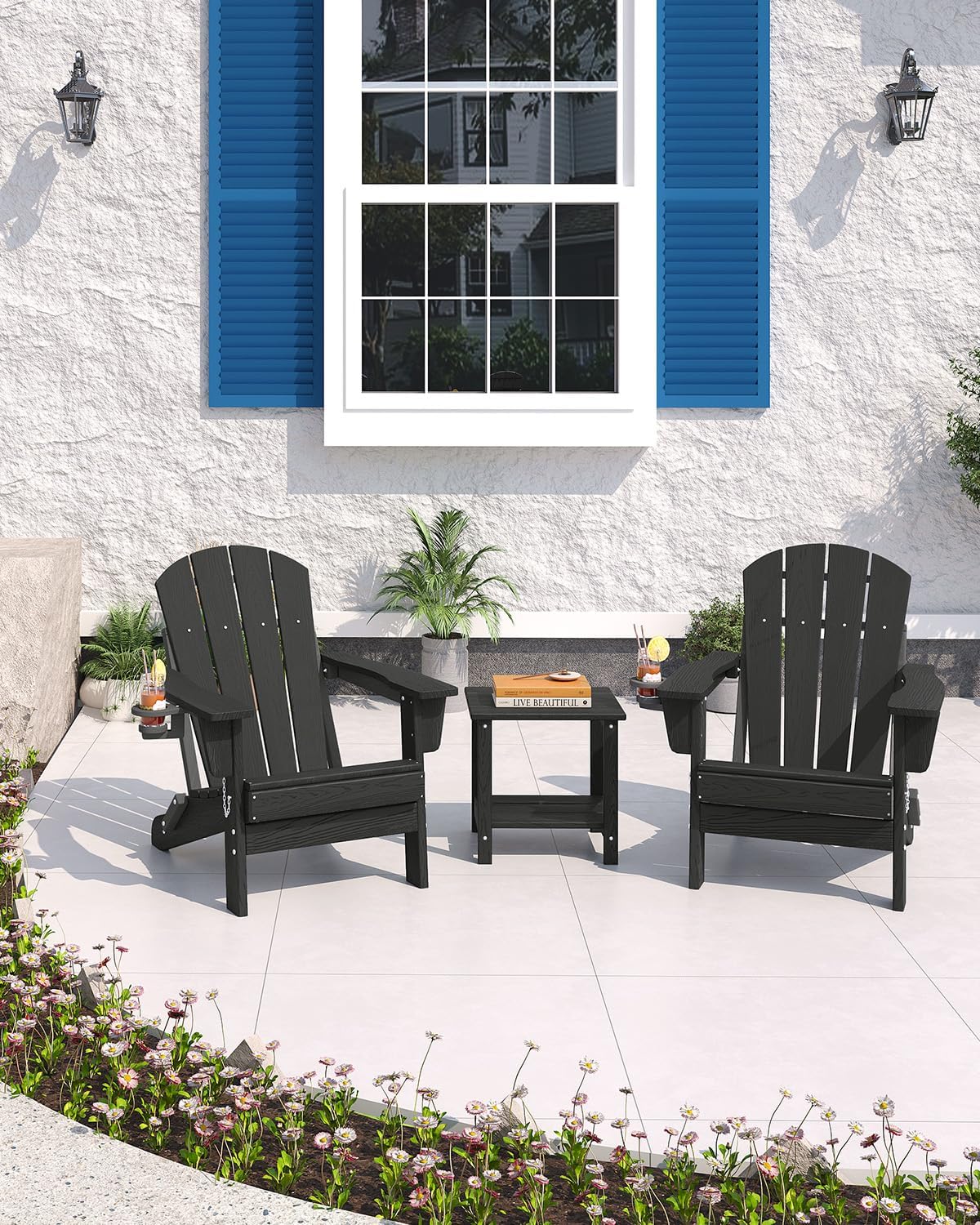 Cadeira Adirondack Dobrável em - Outdoor Furniture And Fire Pit avaliação e preço