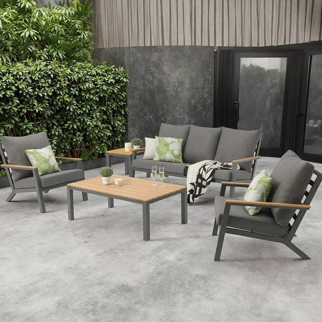 Sofá italiano de alumínio para - Outdoor Furniture Italian avaliação e preço