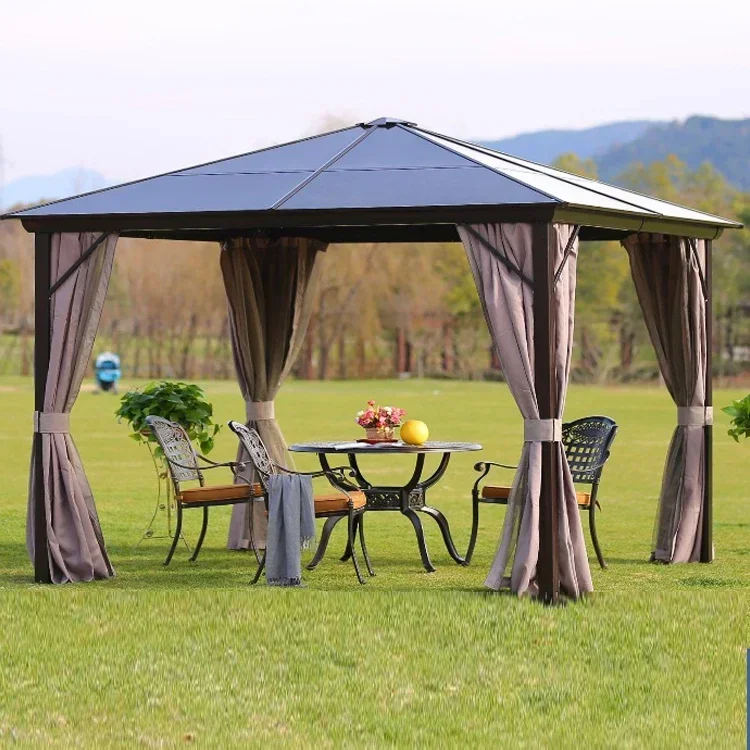 l Móveis de jardim personaliza - Outdoor Furniture Gazebo avaliação e preço