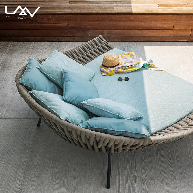 Móvel de Jardim Moderno em Cor - Outdoor Daybed Furniture avaliação e preço