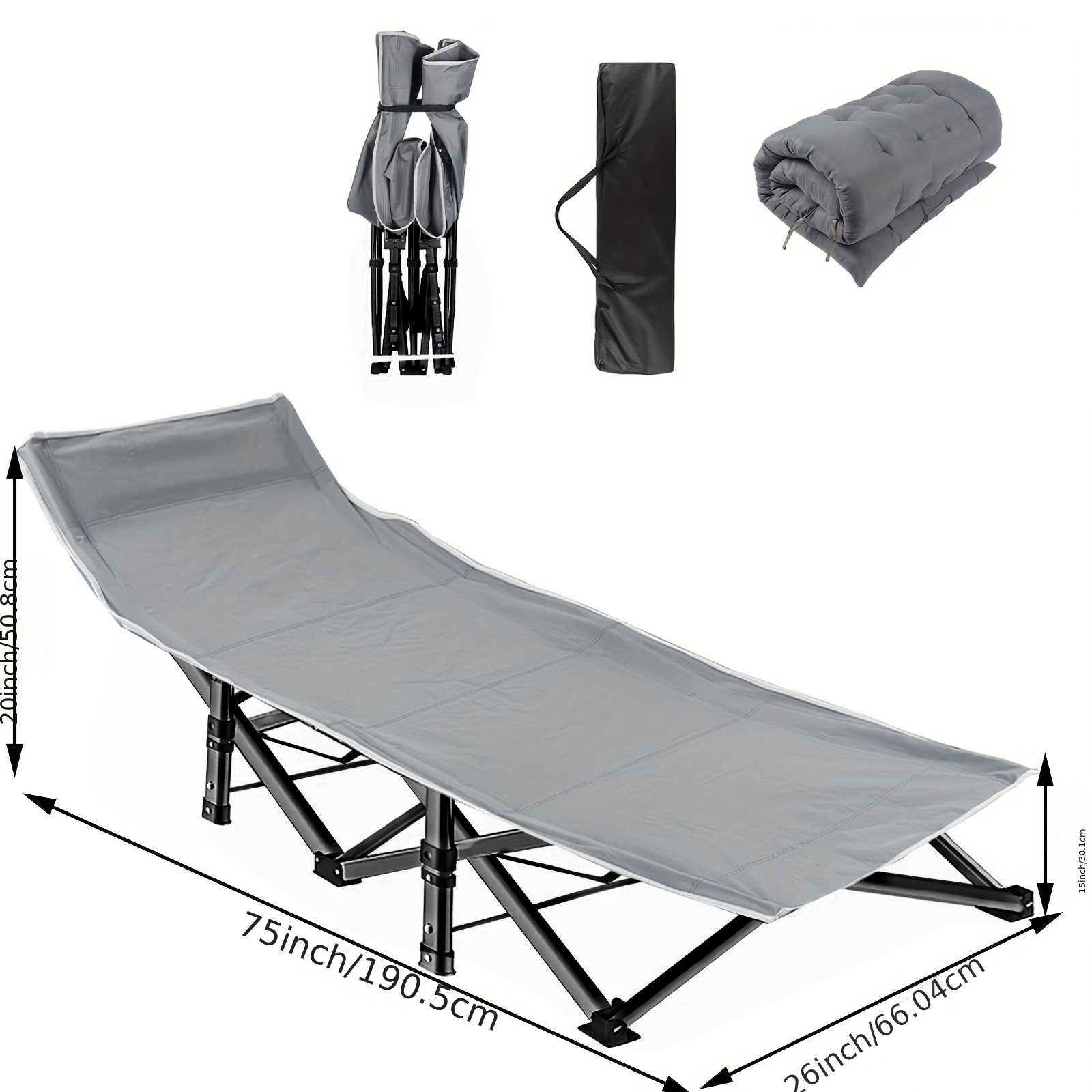 Cama de Camping Dobrável Refor - Outdoor Daybed Furniture avaliação e preço