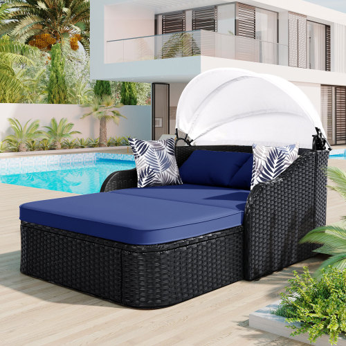 Espreguiçadeira Externa de 79, - Outdoor Daybed Furniture avaliação e preço