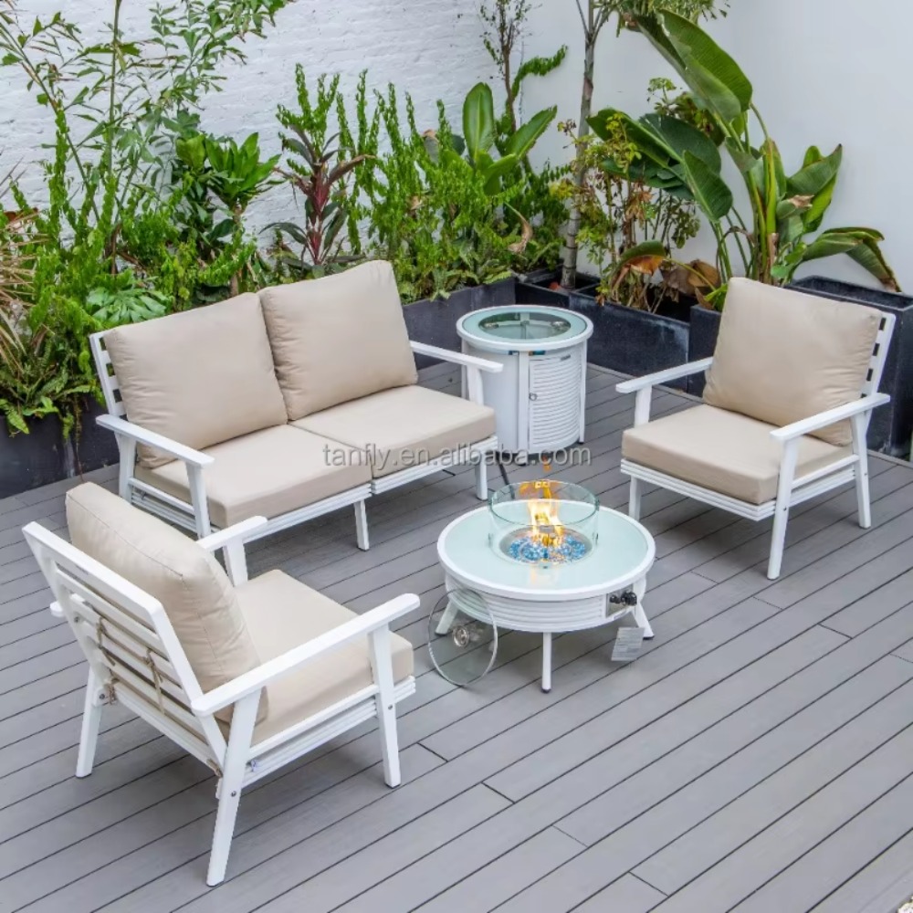 Conjunto de Móveis para Exteri - Outdoor Furniture And Fire Pit avaliação e preço