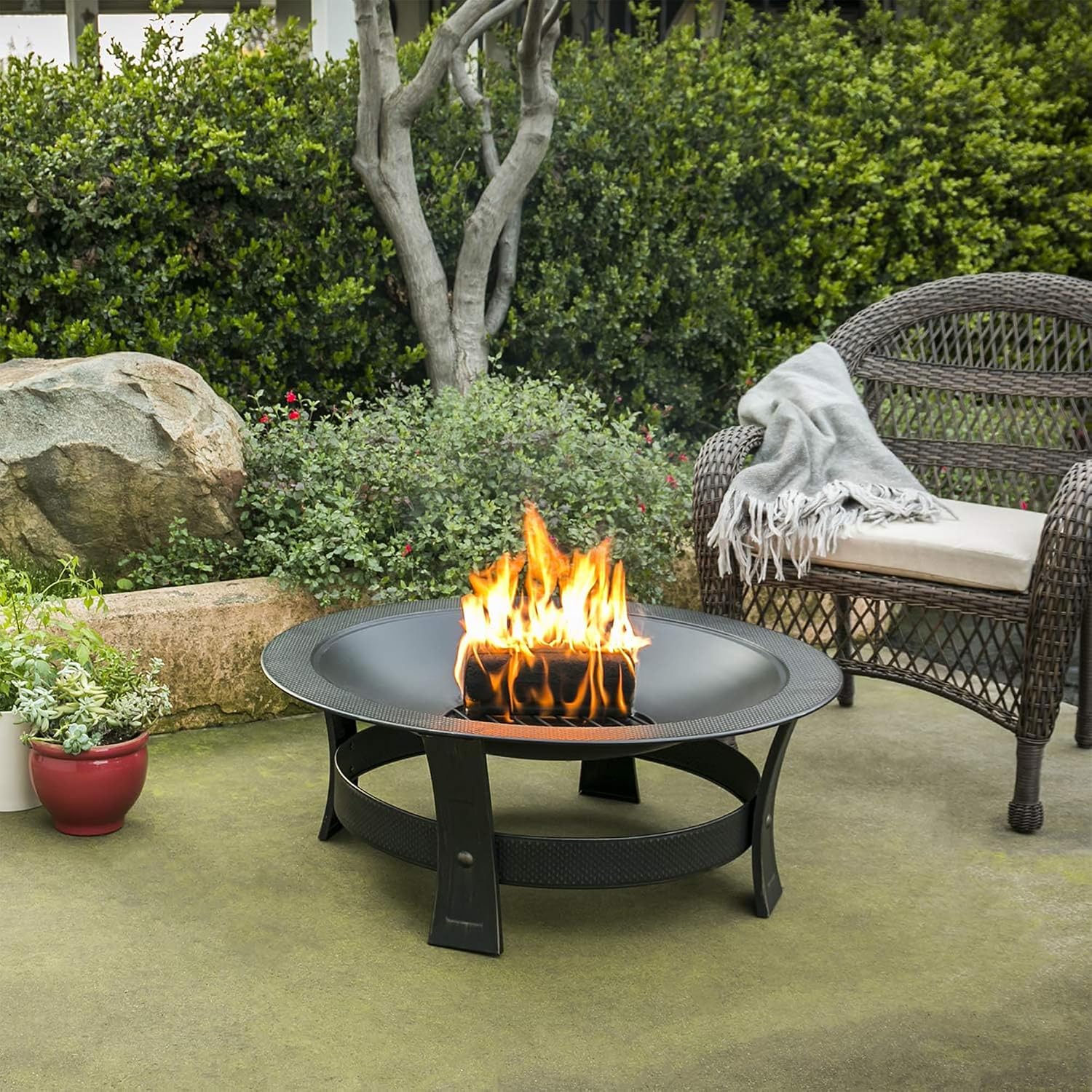 Pacote com 6 Lenha para Lareir - Outdoor Furniture And Fire Pit avaliação e preço