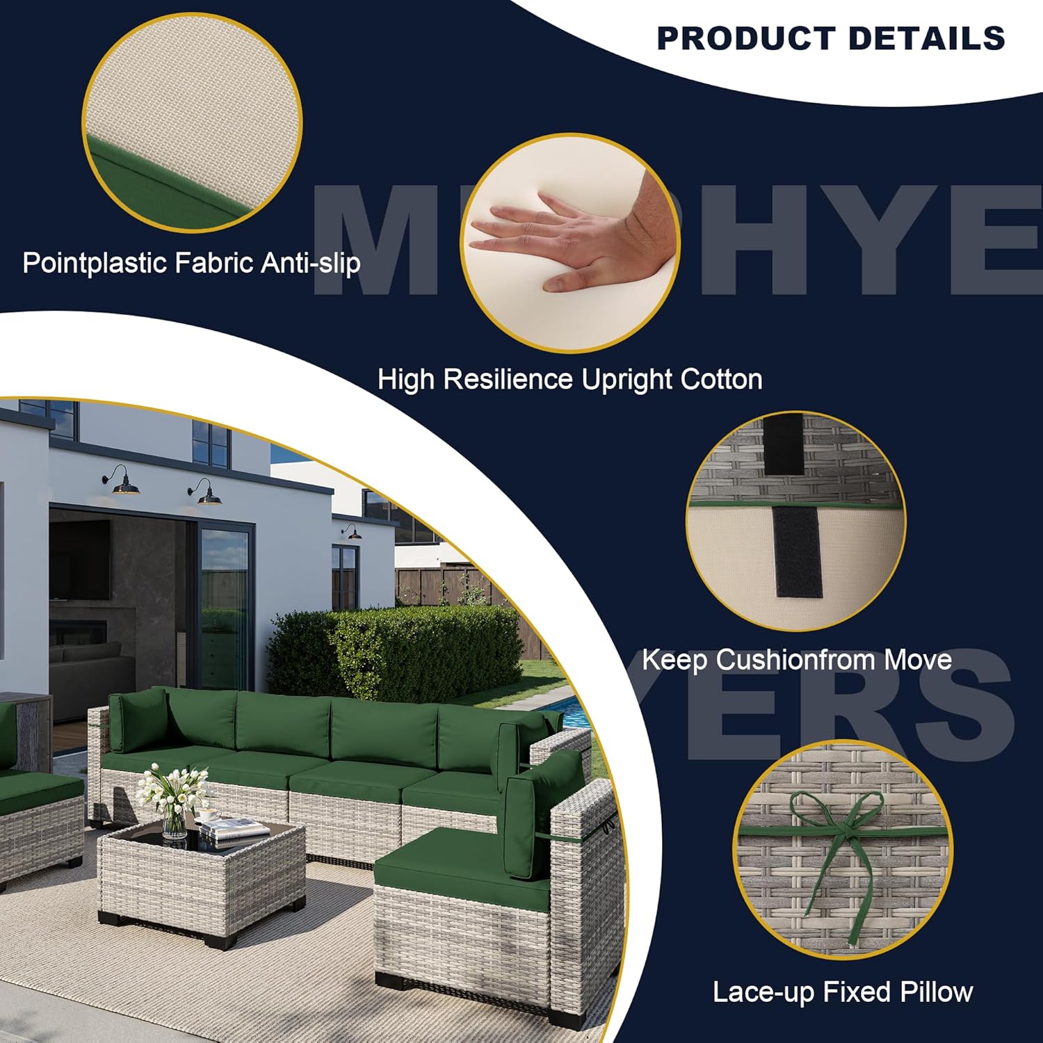 Conjunto de Móveis para Pátio  - Outdoor Furniture And Fire Pit avaliação e preço