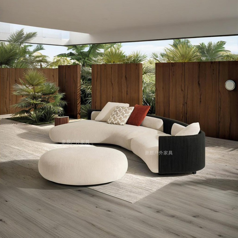 Conjunto de Sofás de Vime ao A - Outdoor Furniture Italian avaliação e preço