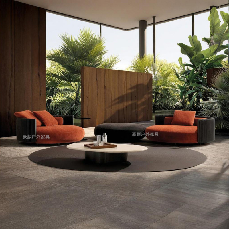 Conjunto de Sofás de Vime ao A - Outdoor Furniture Italian avaliação e preço