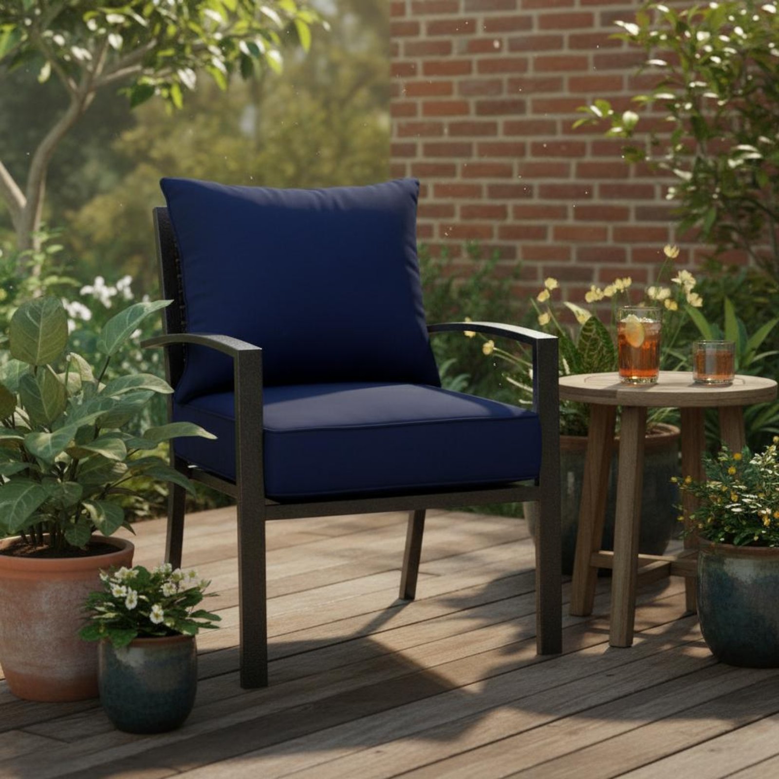 Almofada para Cadeira de Pátio - Outdoor Furniture Pads avaliação e preço