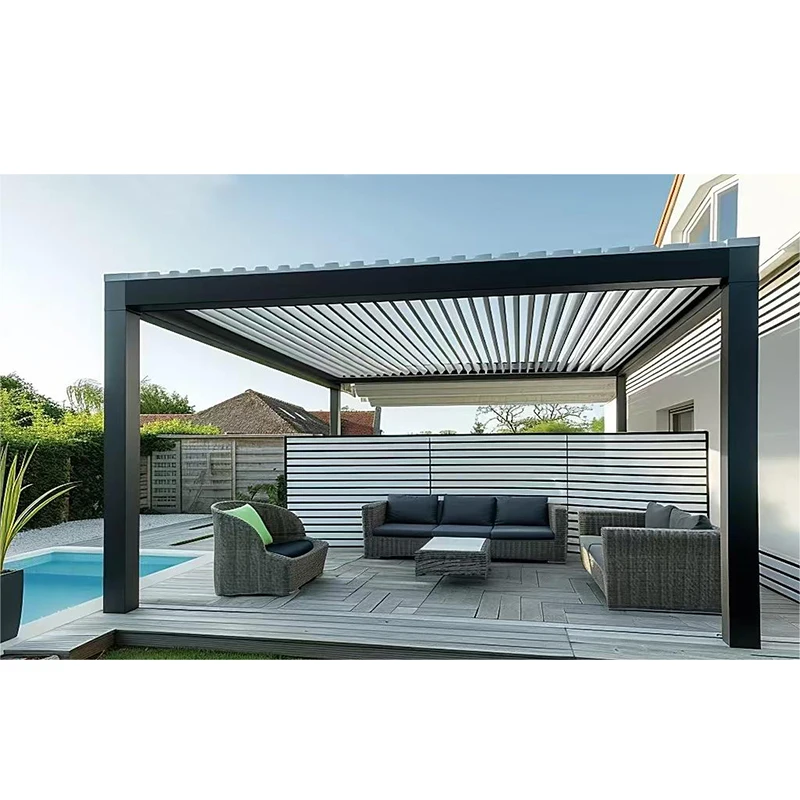 #   Pérgola de Alumínio Motori - Outdoor Furniture Gazebo avaliação e preço