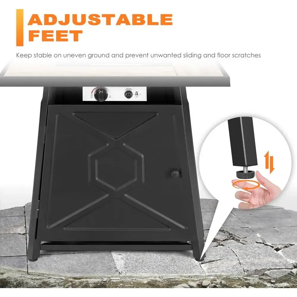 Conjunto de Móveis para Pátio  - Outdoor Furniture And Fire Pit avaliação e preço